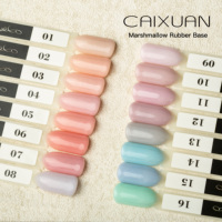 Gel UV de Base en caoutchouc pour manucure, vernis à ongles, produits pour les ongles, couche de Base, approvisionnement, ml