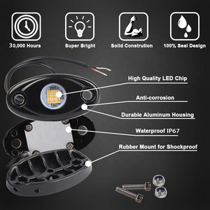 Đèn LED Neon dưới gầm xe chống nước, đèn chiếu sáng dưới gầm xe cho xe Jeep, ATV, UTV, xe địa hình, xe tải - Đèn đá trắng - Product Image 2