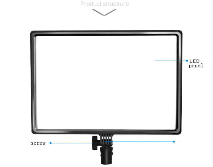 CN-Luxpad43H Bi-Color 2色調整対応LED撮影ライト撮影照明 Nanguang LUXPAD43H Pro LEDビデオライト ACアダプター付き 3200K-5600K