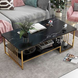 CT011 phòng khách sang trọng Đồ nội thất couchtisch hình bầu dục bằng đá cẩm thạch Nordic Đá Bàn cà phê hiện đại bảng basse đổ Salon trung tâm bảng - Product Image 4