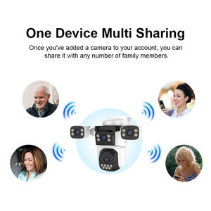 Vstarcam CS621FR 12MP cuatro lentes cuatro pantallas exterior impermeable Wifi cámara de detección de movimiento alarma Push Cctv cámara de seguridad - Product Image 5