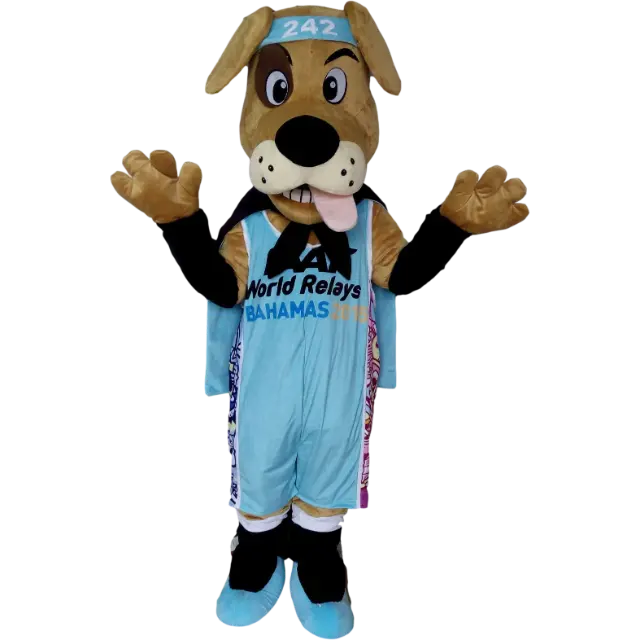 Ropa deportiva personalizada perro animal de dibujos animados adulto mascota disfraz