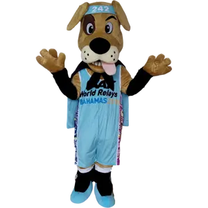 Пользовательские спортивная одежда собака талисмана