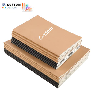 Tái chế Kraft may ràng buộc chấm lưới A5 máy tính xách tay cho trẻ em viết phác thảo vẽ Trường Học Nghiên Cứu Văn phòng phẩm cung cấp - Product Image 1