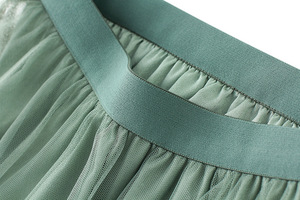 <span class=keywords><strong>Jupe</strong></span> <span class=keywords><strong>TUTU</strong></span> asymétrique à volants en tulle, 3 couches, style gâteau, en maille, mi-longue, taille haute, pour <span class=keywords><strong>femme</strong></span>, idéale pour <span class=keywords><strong>mariage</strong></span>, fête ou tenue décontractée - Product Image 4