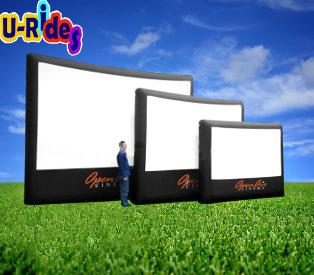Wholesale Advertisement Portable Inflatable Rear Projection Screen Cinema Inflatable Movie Screen for Sale