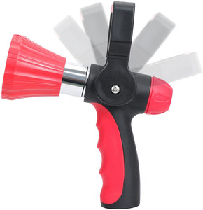 Garden Small Loudspeaker Style Nozzle Sprayer Jet Attachment, Heavy-Duty Metal and <b>Rubber</b> - Product Image 2