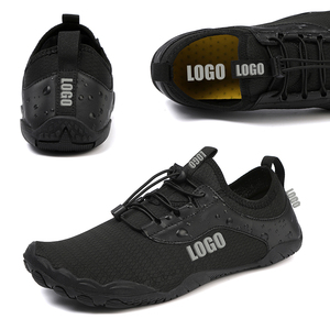 Chaussures aquatiques multifonctionnelles personnalisées pour le printemps, <span class=keywords><strong>semelle</strong></span> en caoutchouc extensible, tissu élastique antidérapant, pour la salle de sport et l'intérieur - Product Image 2