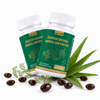 Gélules Molles OEM d'Extrait Pur Naturel de Ginseng Chinois Traditionnel, Angélique et Aloès pour Adultes – Nettoyage du Côlon et Brûle-Graisse – En Stock