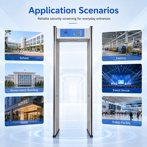 Walk Through Metal Detector Gate <strong>Security</strong> Door Frame <strong>Security</strong> Body Scanner Puerta Detector De Metales Archway Entrance <strong>Equipment</strong> - Product Image 4