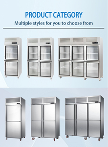 Tủ đông hai cửa bằng thép không gỉ 304, tủ đông đứng và tủ lạnh với các tính năng tiên tiến dành cho siêu thị - Product Image 6