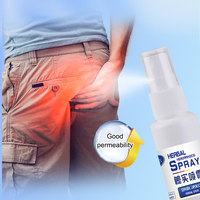 Suppositoire Herbal Apaisant 30ml Pi.les Remover pour Soulager la Douleur Anale et les Hémorroïdes Internes et Externes - Spray Herbal