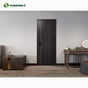 Conception de porte <span class=keywords><strong>en</strong></span> bois Mdf moderne classique de bonne qualité à bas <span class=keywords><strong>prix</strong></span> Vente <span class=keywords><strong>en</strong></span> gros de couleurs de peinture intérieure Portes de chambre <span class=keywords><strong>en</strong></span> bois massif - Product Image 1