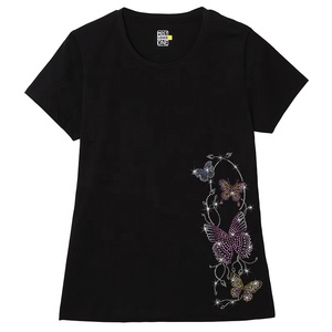 Bán Buôn Hoa Đẹp Bướm Hotfix Rhinestone Motif Cho Quần Áo - Product Image 6