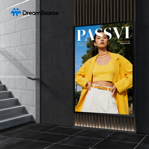 โซลูชันป้ายดิจิทัลแบบกำหนดเองสำหรับร้านอาหาร จอแสดงผลโฆษณา LCD ความละเอียดสูงแบบติดผนังสำหรับการนำเสนอเมนูอาหาร - Product Image 1