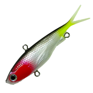 Leurre de pêche vibrant MSF MSF102 en plastique TPR souple avec tête plombée et fil d'acier robuste – Pêche en courant sans hameçons - Product Image 3