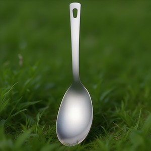 Cuillère à riz en acier inoxydable (26cm) FLY Chrome poli et satiné PARIC1 - Product Image 3