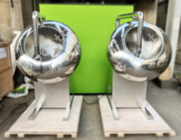 Machine de revêtement de bonbons à la cire en acier inoxydable série BY