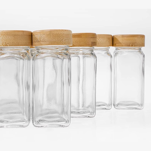 Organisateur de comptoir rotatif de luxe en acrylique réglable avec support de rangement sous étagère et ensemble de bocaux pour épices - Product Image 5