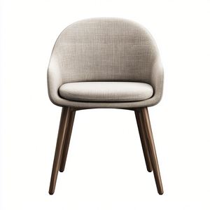 Sillas de Comedor de Lujo Europeas Modernas con Armazón de Madera Maciza, Totalmente Tapizadas en Terciopelo, para Hogar, Oficina, Bar, Apartamento - Product Image 6