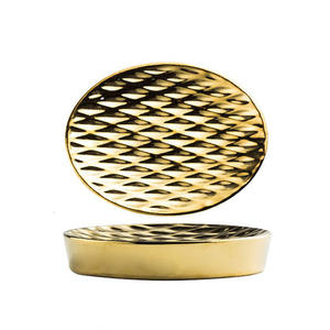 <span class=keywords><strong>Portasapone</strong></span> da bagno in ceramica <span class=keywords><strong>portasapone</strong></span> da doccia per lavabo da appoggio <span class=keywords><strong>portasapone</strong></span> oro - Product Image 1