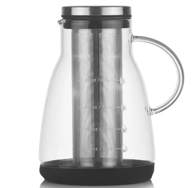 Huishoudelijke Glas <span class=keywords><strong>Thee</strong></span> Filter Koude Brouwsel Koffie Pot