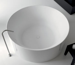 Hotel bathroom small round <strong>bathtub</strong> freestanding <strong>used</strong> <strong>bathtub</strong> $12 additional for acrylic pop up drainer COBUILD - Product Image 2