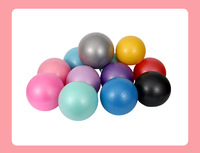 Ballon de yoga en PVC anti-éclatement, mini ballon de Pilates en silicone, logo personnalisé OEM, accessoires de fitness portables toutes saisons