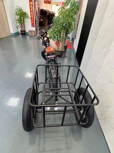 <span class=keywords><strong>Remolque</strong></span> Plegable para <span class=keywords><strong>Bicicleta</strong></span> con Llantas Anchas <span class=keywords><strong>de</strong></span> Gran Capacidad <span class=keywords><strong>de</strong></span> Carga, Novedad en Aleación <span class=keywords><strong>de</strong></span> Aluminio Negro para Bici Eléctrica - Product Image 6