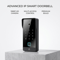 Solución de Hogar Inteligente Hiwink, Videoportero IP Tuya 1080P, 48V PoE para Sistema de Intercomunicación ONVIF, Desbloqueo NFC, Panel Metálico para Exteriores