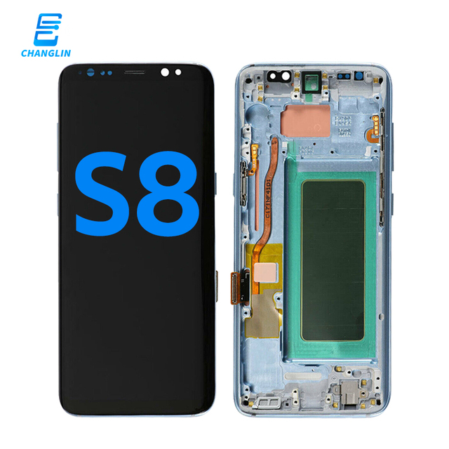 LCD Display Touch Screen Digitizer Assembly 4.1'' >400cd Luminance 1 Year Warranty for S8