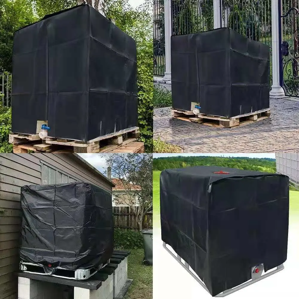 High Class Real Factory IBC Cover 1000L Water Tank Cover Container Foil Furniture Outdoor Cover