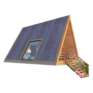 Schöne Holz Block häuser Türen Holz Garten Bungalow Haus aus Holz