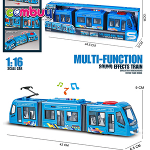 Jouets de train à voie ferrée avec <span class=keywords><strong>portes</strong></span> coulissantes, son et éclairage réglables, échelle 1:16 - Product Image 5