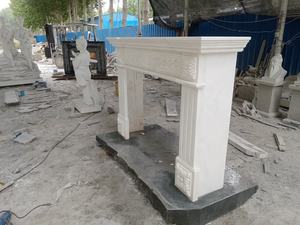 <span class=keywords><strong>Chimenea</strong></span> eléctrica de mármol blanco, <span class=keywords><strong>chimenea</strong></span> tallada <span class=keywords><strong>a</strong></span> <span class=keywords><strong>mano</strong></span>, instalación independiente de piedra Real para hoteles - Product Image 5