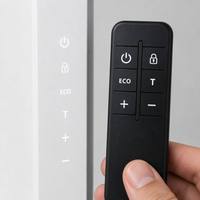 Panel de Calefacción Inteligente WiFi con Control Tuya de 450W - Calentador Infrarrojo Ultrafino de 18mm, Radiador Eléctrico Radiante Silencioso para Baño