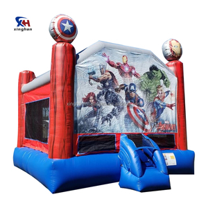 Customizable Banners Custom Characters Giant <strong>Inflatable</strong> Bouncy Castle With Funny Obstacle Bouncy Castle Multi <strong>Inflatable</strong> Castle