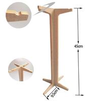 Support de présentation pour carillon éolien en bambou, sur pied, avec support pour instrument de musique