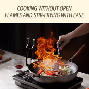 Placa Calefactora Eléctrica de 2500W, Hornillo Eléctrico de un Solo Fuego, Portátil, de Acero Inoxidable, Fácil de Limpiar - Product Image 4