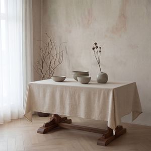 <span class=keywords><strong>Tovaglia</strong></span> in <span class=keywords><strong>Lino</strong></span> Stonewashed per Ristorante, Alta Qualità, 100% <span class=keywords><strong>Lino</strong></span> Naturale Francese Puro - Product Image 1