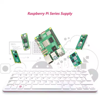 Raspberry Pi 5 4 3 2GB/4GB/8GB/16GB Zero 2W Pico Modelo de Ordenador Placa de Desarrollo con Disipador Fuente de Alimentación Programación Python IA