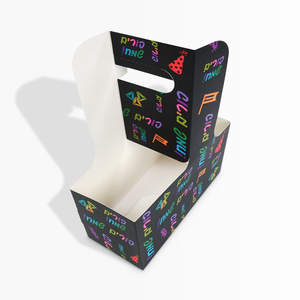 Portavasos para Llevar Café, Diseño Personalizado, para 2 Vasos, con Asa - Product Image 5