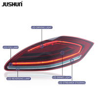 Système d'éclairage automobile JUSHUN, feux arrière LED pour Porsche Panamera 2010-2013, accessoires de voiture plug and play