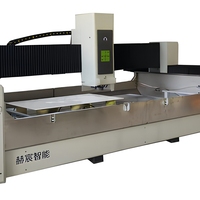 Machine de traitement de comptoirs de cuisine, scie à pont 5 axes, polisseuse CNC, découpe de pierre, fabrication