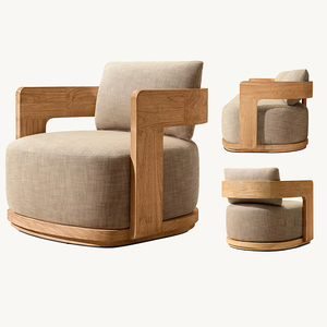 Ensemble <span class=keywords><strong>de</strong></span> <span class=keywords><strong>salon</strong></span> <span class=keywords><strong>de</strong></span> <span class=keywords><strong>jardin</strong></span> en teck <span class=keywords><strong>de</strong></span> luxe, 4 pièces, avec table basse, pour villa et projets hôteliers - Product Image 5