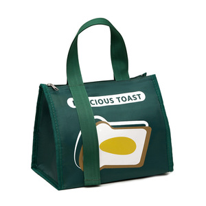 Insulated Lunch Bag Oxford Cloth Aluminum Lining For Work School Picnic Travel - Product Image 5