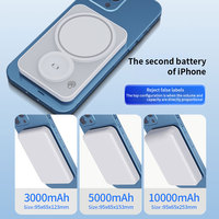 Productos superventas 3 en 1 Banco de energía magnético universal inalámbrico para iPhone, airpods e iwatch