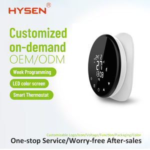 Умный термостат Hysen Tuya с голосовым управлением Alexa-Программируемый Интеллектуальный термостат с Wi-Fi для систем отопления и охлаждения - Product Image 3