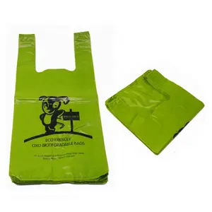 Biodegradable High Quality OEM Cornstarch Doggie Scented Bio Corn Starch Custom Eco Friendly Compostable Biodegradable Pet Dog Poop Bag