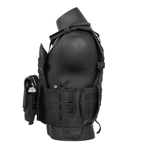 Gilet tactique personnalisé Anyue modèle TB-94 avec fermeture éclair, sac multifonctionnel tendance, en nylon, pour activités de plein air, imperméable, unisexe - Product Image 3